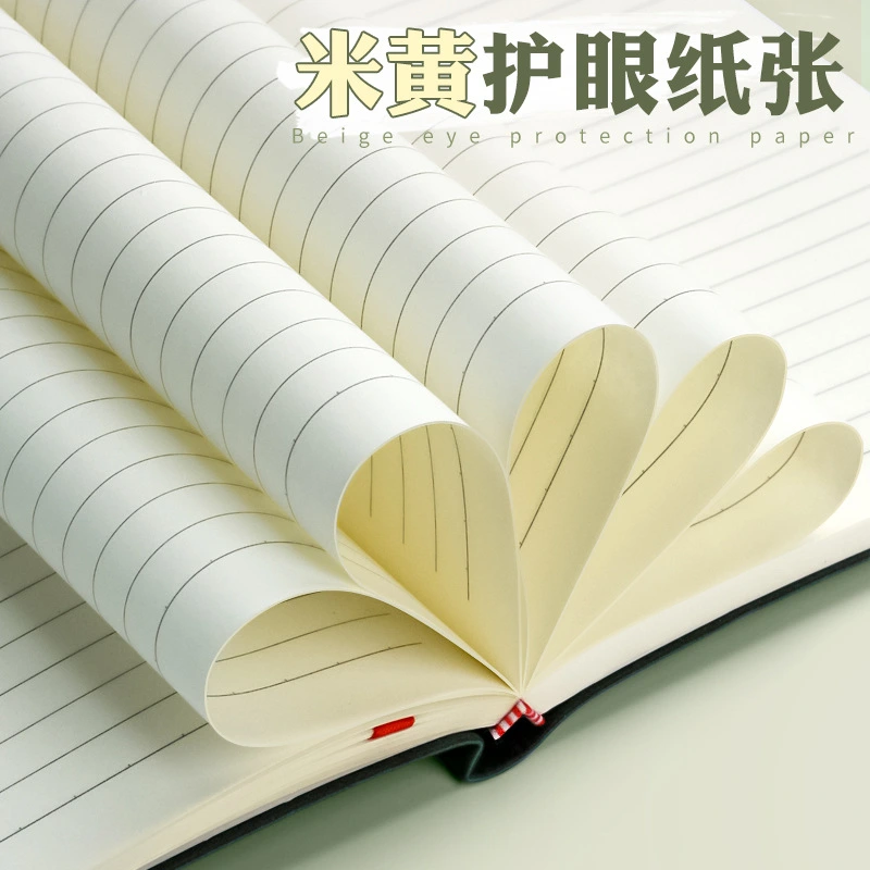 Gold Foil Hardcover Notebook Appearance